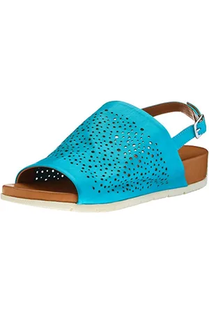 PIAZZA SEMPIONE 911004, Sandali Donna, Blu (Blu 55), 38 EU