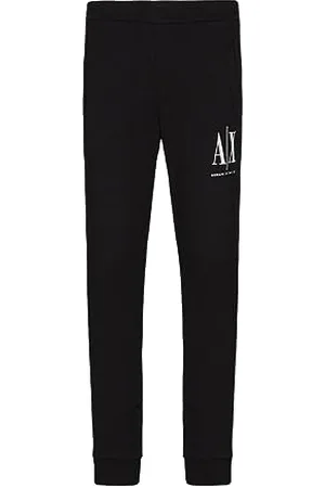 Armani Exchange Icon Tracksuit Bottom Pantaloni Sportivi, Uomo, , 52 (Taglia Produttore: S)