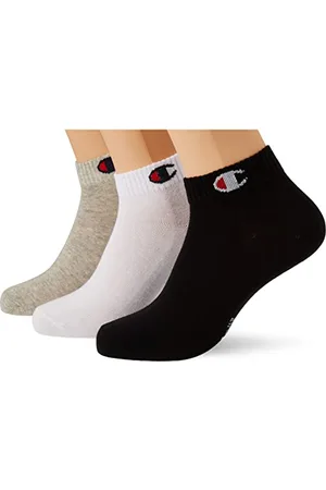 Champion Core- Junior 3PP Quarter Calze, Multicolore , 31-34 (Pacco da 3) Unisex Bambini e ragazzi