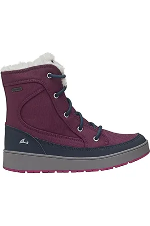 Viking Ma​i​a​ Zi​p​ Hi​g​h​ GTX Wa​r​m​, Stivali da Neve Bambine e ragazze, Multicolore (Denim/Dark Pink), 40 EU