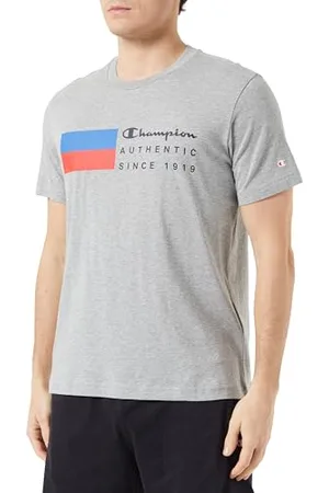 Champion Legacy Graphic Shop-Authentic Since S/S Crewneck T-Shirt, , S Uomo