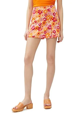 Koton Mini Viscose Mix Floral Skort Gonna, (2D2), M da Donna