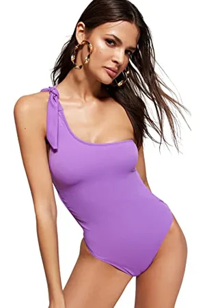 Trendyol Costume da Bagno in Maglia Tinta Unita, , 40 Donna