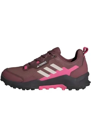 adidas Terrex AX4 Hiking Shoes, Scarpe da Trekking Donna, Burgundy/Putty Mauve/Pink Fusion, 36 EU