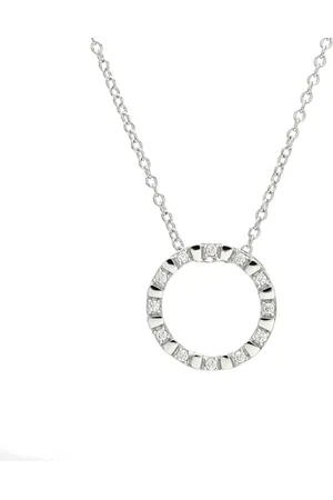 MONTEVERDI MONJ-NL0067 - Collana da donna in sterling 925 rodiato, lunghezza 45 cm, Eine Grösse, sterling, Nessuna pietra preziosa