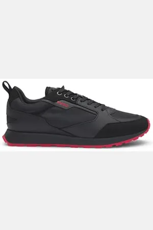 HUGO BOSS Icelin_Runn_pumf, Corsa Uomo, Black, 46 EU