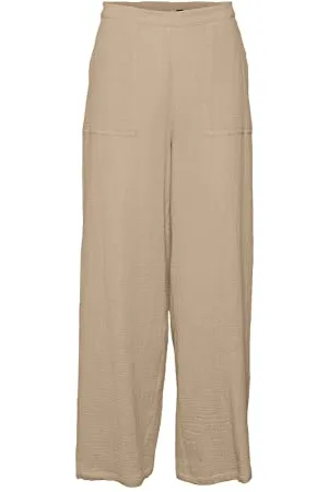 VERO MODA VMNATALI Nia HW Pant Wvn Pantaloni, , M da Donna