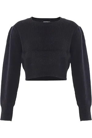 myMo Maglione Corto da Donna alla Moda, Tinta Unita, in Acrilico, , Taglia XL/XXL