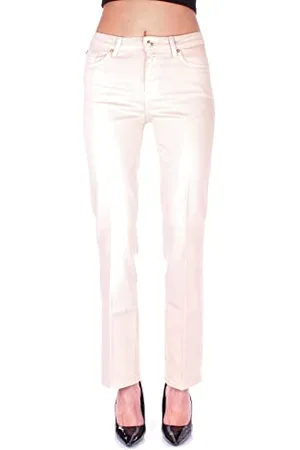 Tommy Hilfiger Jeans Donna Bootcut RW Clr Elasticizzati, (Light Sandalwood), 30W / 32L