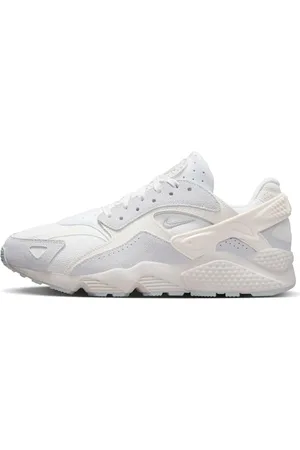Nike Air Huarache Runner, Sneaker Uomo, Summit White/Metallic Silver-White, 40 EU