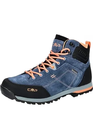 CMP ALCOR 2.0 MID WMN TREKKING SHOES WP, Scarpe da Trekking Donna, Blue Ink-Sunrise, 38 EU