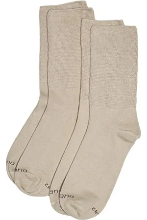 Camano 5913 Calze Sportive, ( (Sand 18), (Taglia Produttore: 43/46) (Pacco da 2) Uomo
