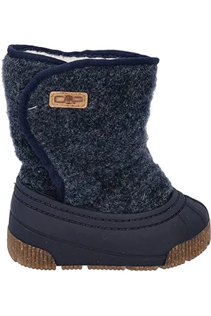 CMP ECO BABY LATU SNOWBOOT SHOES, Stivali da Neve Unisex - Bambini e ragazzi, B.Blue Mel, 24/25 EU