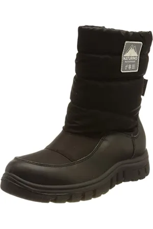 Naturino Foma Zip, Stivaletto, Unisex - Bambini e ragazzi, (Black), 35 EU