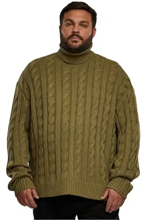 Urban classics Boxy Roll Neck Sweater Maglia di Tuta, , XXXL Uomo