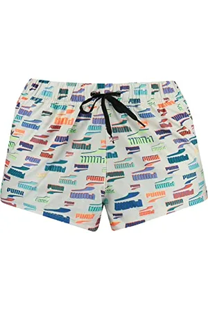 PUMA Shorts Pantaloncini, (White Combo), S Donna