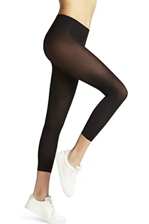 Falke Pure Matt 50 Den Capri W Le Semicoprenti Tinta Unita, Leggings Donna, , S-M