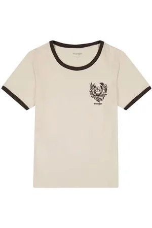 Wrangler Tè Ringer T-Shirt, , S Donna