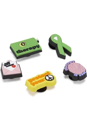 Crocs Shoe Charm 5-Pack | Personalize with Jibbitz for, Ciondolo per Scarpe Unisex, , Taglia Unica