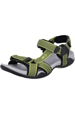CMP HAMAL HIKING SANDAL, Sandalo Sportivo Uomo, Militare-Moss, 45 EU