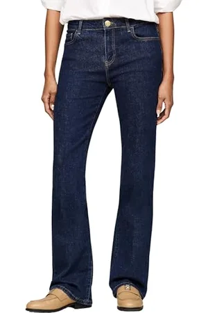 Tommy Hilfiger Donna Jeans Bootcut, Blu (Cler), 27W/32L