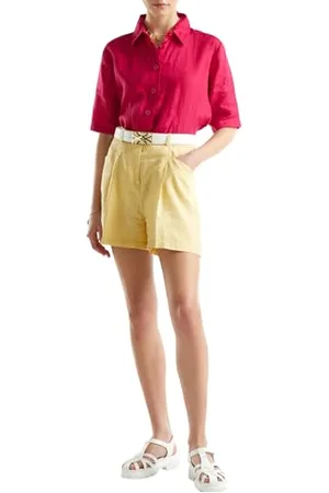 Benetton Short 4AGHD9013 Pantaloncini, , 40 Donna