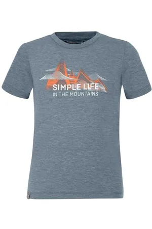 Salewa Simple Life Dry K S/S Tee Maglietta, , 2 Años Unisex-Bimbi