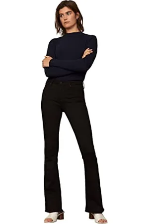 Kings of Indigo Marie Jeans, Rimani Nero, 27W x 34L Donna