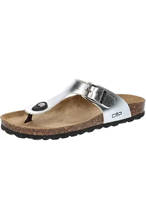 CMP ECO MYMOSA WMN FLIP FLOP, Sandali a Ciabatta Donna, Silver, 38 EU