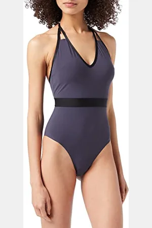 Sloggi Shore Tropical Gar One Piece, Costume intero, Donna, (Ink Gray), XL