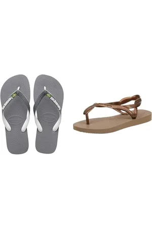 Havaianas Infradito Grigio 37/38 EU + Infradito Oro Rosa 37/38 EU