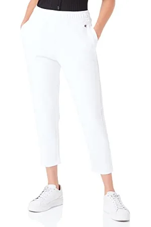Champion Legacy American Classics Stretch Interlock Crop High Waisted Relaxed Pantaloni da Tuta, , S Donna