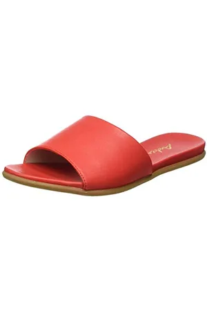 Andrea Conti 1749600, Ciabatte Donna, Rosso (Rot 021), 39 EU