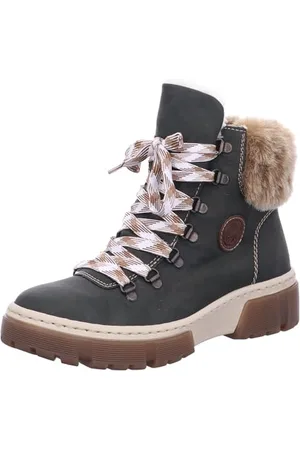 Rieker X8647, Stivali alla Moda Donna, Grün, 38 EU