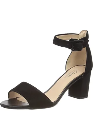 Clarks Deva Mae, Sandali con Cinturino alla Caviglia Donna, , 39.5 EU