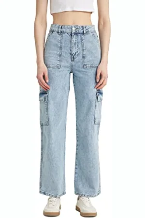 DeFacto A3471AX, Jeans, Donna, Blu, 34