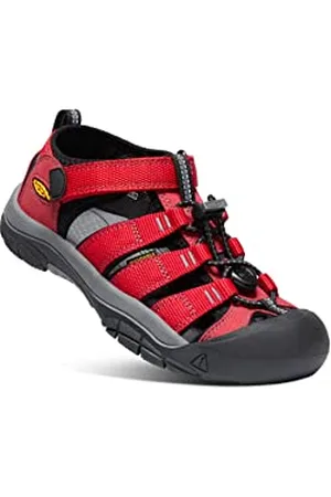 Keen Newport H2, Sandali, Unisex - Bambini e ragazzi, Rosso (Ribbon Red/Gargoyle), 27/28 EU