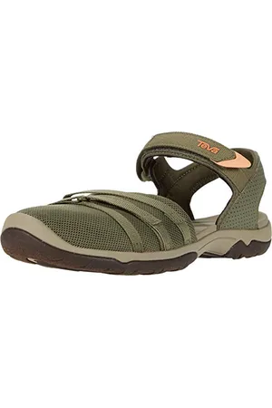 Teva Tira Ct, Sandali a Punta Chiusa Donna, Verde (Burnt Olive BTOL), 36 EU
