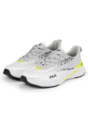 Fila Beryllium, Scarpe da Corsa Uomo, White-Evening Primrose, 47 EU