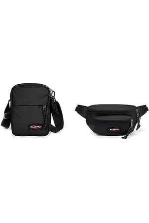 Eastpak The One Borsa A Tracolla, Taglia Unica, Nero, 16 x 5.5 x 21 cm, 181.44 grammi & DOGGY BAG, Tasche sui Fianchi, Nero ( Ek073008), Taglia Unica