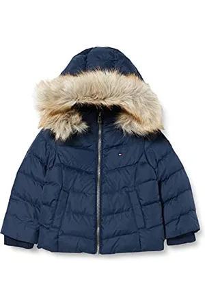 Tommy Hilfiger Essential Down Jacket, Giacca, Bambino, 74, (Twilight Navy)