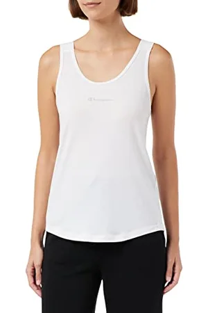 Champion C-Tech - Small Script Logo S-L Canottiera, Donna, , XS