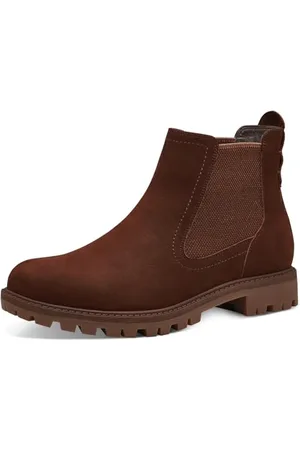 Tamaris Damen 1-1-25401-41, Stivaletto Donna, Maroon, 37 EU