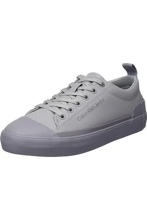 Calvin Klein Vulcanized Laceup Low Lth YM0YM00795, Sneaker da Corsa Uomo, Grigio (Formal Grey/Stormfront), 42 EU