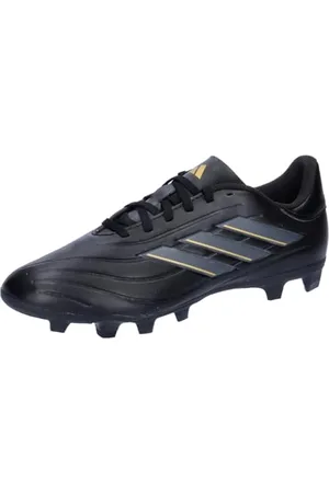adidas Copa Pure II Club Football Boots Flexible Ground, Scarpe da Calcio Unisex-Adulto, Core Black/Carbon/Gold Met, 46 2/3 EU