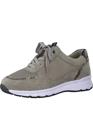 Jana 8-8-23673-20, Scarpe da ginnastica Donna, Grigio (Pietra), 37 EU Larga