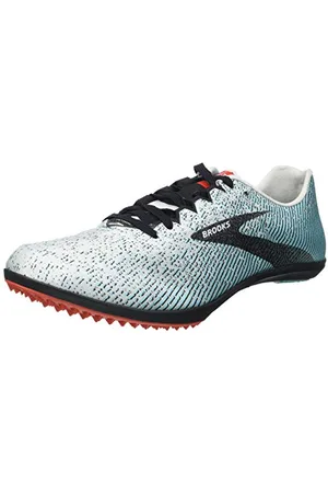Brooks Mach 19 Spikeless, Scarpe da Corsa Uomo, Grey/Black/Capri, 41 EU