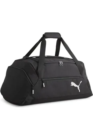 PUMA TeamGOAL Teambag M CE - Borse sportive Unisex, Black- Silver, OSFA - 091592