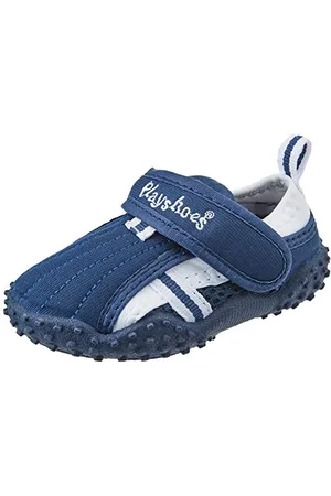 Playshoes Calzature da Mare con Protezione UV Sportivo, Scarpe da Acqua Unisex - Bambini e ragazzi, Blu (Marine 11), 24/25 EU