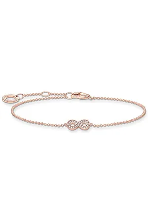 Thomas Sabo Bracciale Infinity in Argento Sterling 925 e Argento, , A2003-416-14-L19v